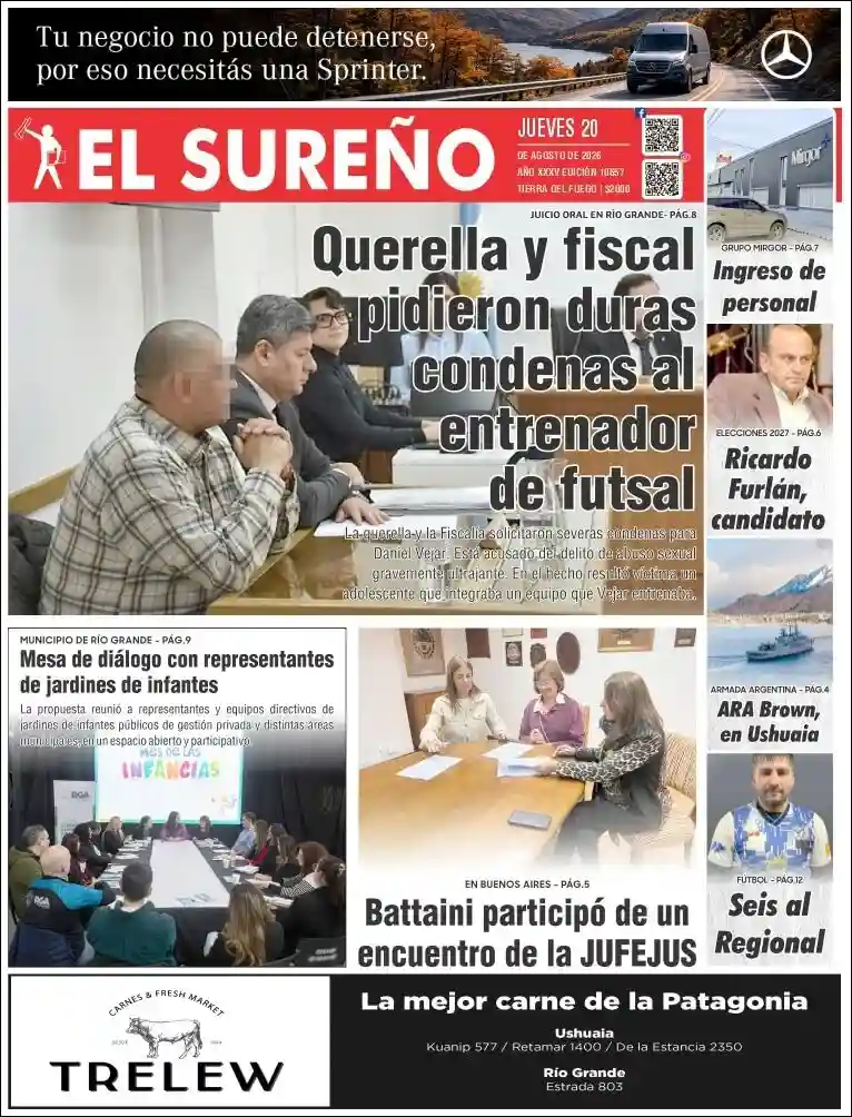 Estudios Max | CAPITAL ONLINE - Tapa del diario El Sureño